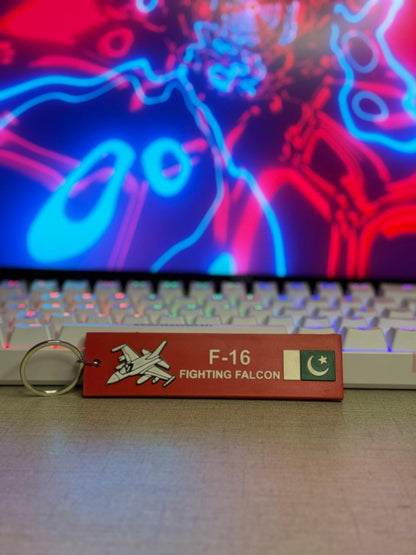 Remove Before Flight Keychain F-16 Fighting Falcon Edition