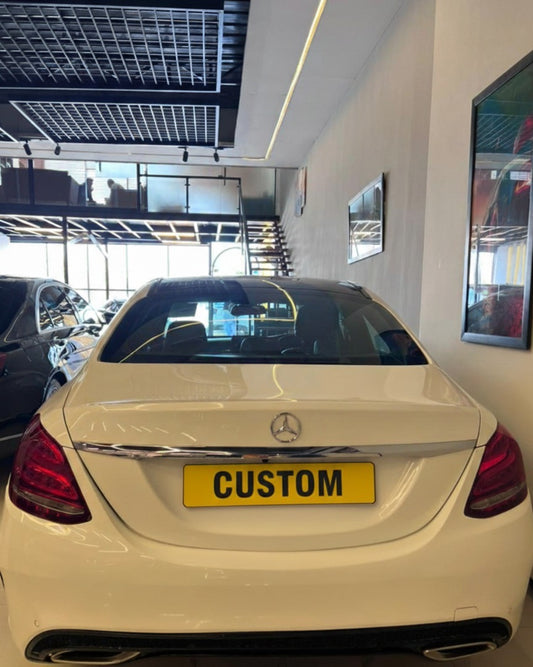 Bike Number Plate Size 7*2.5